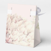 Botanische Kunst met Peony Bedankdoosjes (Achterkant)