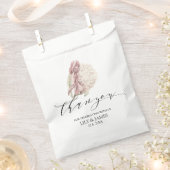  Botanische Kunst met Peony Bedankzakje (Geknipt)