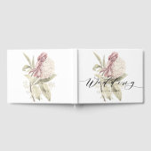  Botanische Kunst met Peony Gastenboek (Volledig)