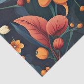 Botanische kunst, mooi bloemenpatroon, tissuepapier (Detail)