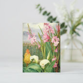 Botanische kunst: Schoonheid van de moeras Briefkaart (Staand voorkant)