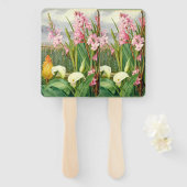 Botanische kunst: Schoonheid van de moeras Handwaaier (Voorkant en achterkant)