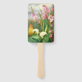 Botanische kunst: Schoonheid van de moeras Handwaaier (Achterkant)