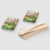 Botanische kunst: Schoonheid van de moeras Handwaaier (Niet-gemonteerd)