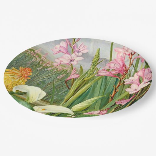 Botanische kunst: Schoonheid van de moeras Papieren Bordje (Gekanteld)