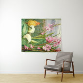 Botanische kunst: Schoonheid van de moeras Wandkleed (In Situ (horizontaal))