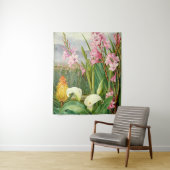 Botanische kunst: Schoonheid van de moeras Wandkleed (In situ)