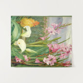 Botanische kunst: Schoonheid van de moeras Wandkleed (Voorkant (horizontaal))