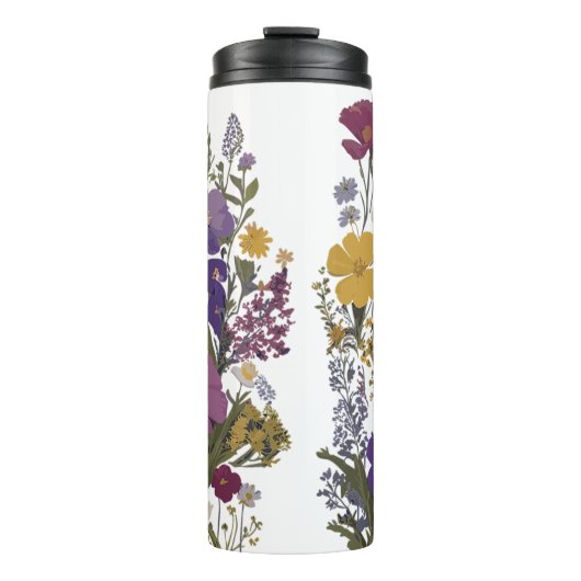 Botanische kunst thermosbeker (Voorkant)