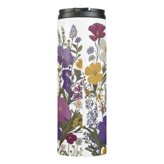 Botanische kunst thermosbeker (Achterkant)