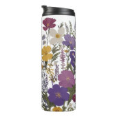 Botanische kunst thermosbeker (Geroteerd rechts)