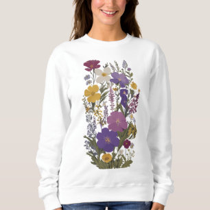 Botanische kunst trui