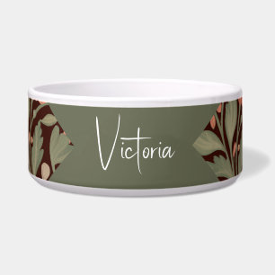 botanische kunsten en ambachtelijke keramische ho voerbakje