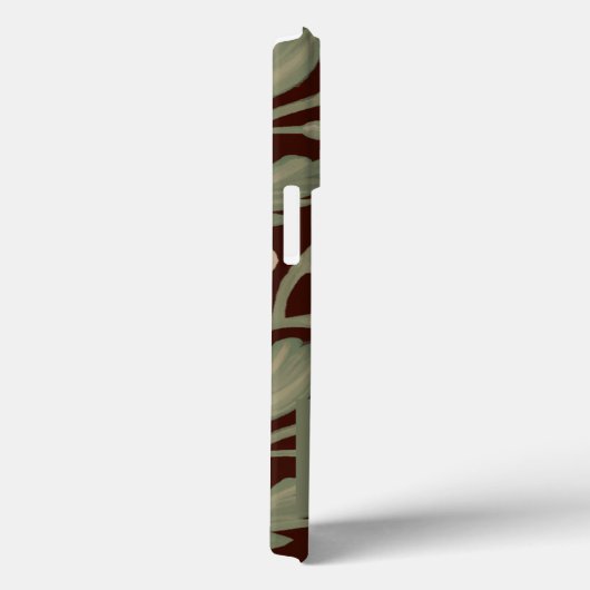  Botanische Kunsten en ambachtelijke stijl Case-Mate iPhone Case (Achterkant / Rechts)