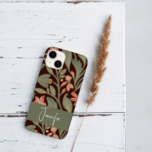  Botanische Kunsten en ambachtelijke stijl Case-Mate iPhone Case