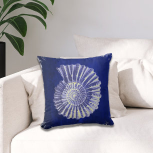  botanische kuststrook Blauwe zeebodem Kussen