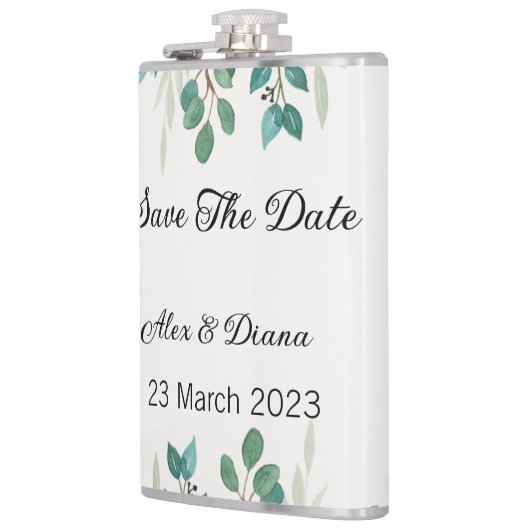 Botanische kwadratuur van Greenery, behalve de dat Heupfles (Links)