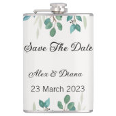 Botanische kwadratuur van Greenery, behalve de dat Heupfles (Voorkant)