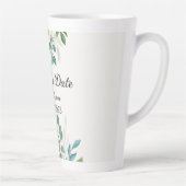 Botanische kwadratuur van Greenery, behalve de dat Latte Mok (Rechts)