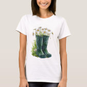 Botanische laarzen t-shirt (Voorkant)