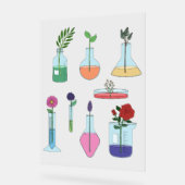 Botanische Laborapparatuur Acryl Bord (Hoek)