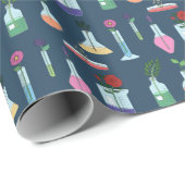 Botanische Laborapparatuur Cadeaupapier (Rol Hoek)