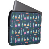 Botanische laboratoriumapparatuur laptop sleeve (Voorkant Rechts)