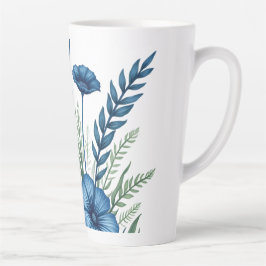 Botanische Latte Mok | Stijlvolle Boho Drinkware