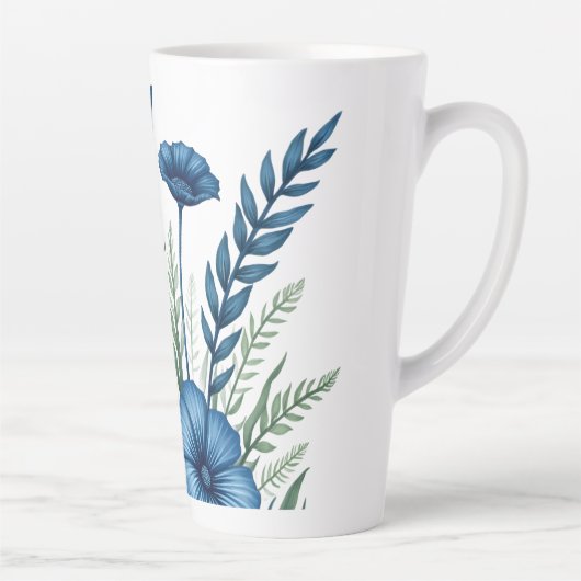 Botanische Latte Mok | Stijlvolle Boho Drinkware (Rechts)