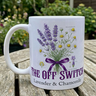 Botanische Lavendel Kamille Slaap Cottagecore Koffiemok