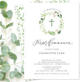 Botanische Leaf First Community Invitation Kaart