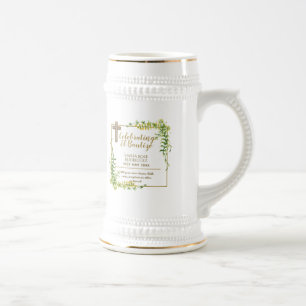 Botanische LeafBautizo Bautismo Baptism Name Verse Bierpul