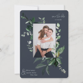 Botanische Leafy Greenery Photo Lijst Save the Dat