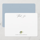 Botanische leemons Bedankt voor je briefkaart (Voorkant / Achterkant)