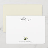 Botanische leemons Bedankt voor je briefkaart (Voorkant / Achterkant)