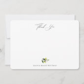 Botanische leemons Bedankt voor je briefkaart (Voorkant)