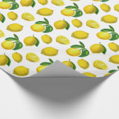  Botanische Lemon Afdruk Cadeaupapier (Hoek)