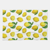  Botanische Lemon Afdruk Theedoek (Horizontaal)