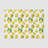  Botanische Lemon Afdruk Tissuepapier (Voorkant)