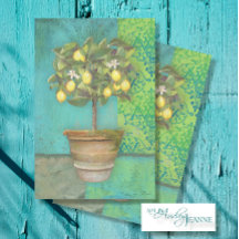 Botanische Lemon BOHO  Ephemera-ontkoppeling