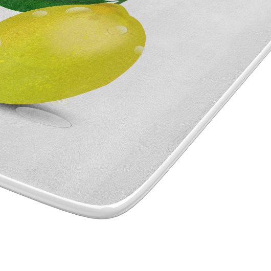 Botanische lemon snijraad snijplank (Hoek)