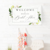 Botanische Lemons Vrijgezellenfeest Welkom Spandoek (Insitu)