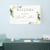 Botanische Lemons Vrijgezellenfeest Welkom Spandoek (Beurs)