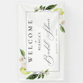 Botanische Lemons Vrijgezellenfeest Welkom Spandoek (Verticaal)