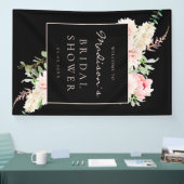 Botanische Lente Bruidsdouche Spandoek (Beurs)