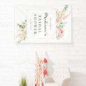 Botanische Lente Bruidsdouche Spandoek (Insitu)
