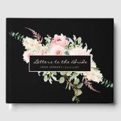 Botanische lente bruidsfeest gastenboek (Voorkant)