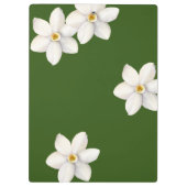 Botanische lentegroonklembord klembord (Achterkant)