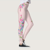 Botanische lentetenbloem leggings (Rechts)