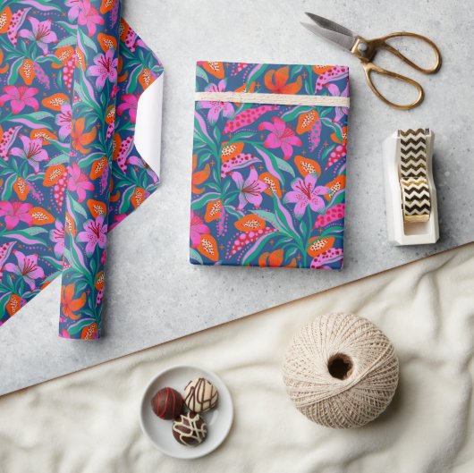 Botanische Levendige Tuin Cadeaupapier (Crafts)